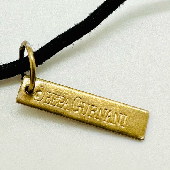 Vintage DEEPA GURNANI Bejeweled Headband - Picture 12 of 17